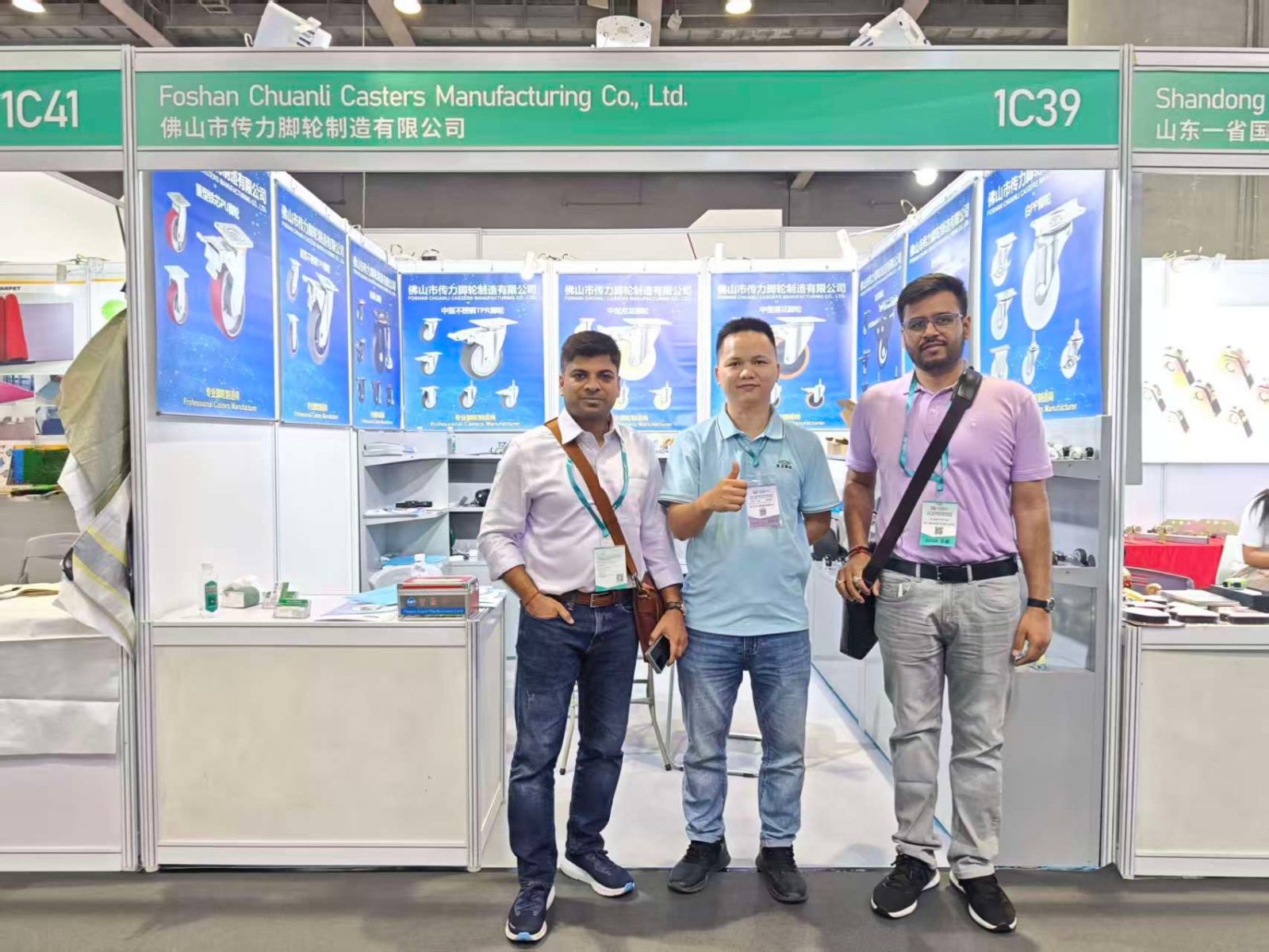CMCLキャスターは、広州交易会と並んで輝く高品質キャスターの幅広いラインナップを展示します