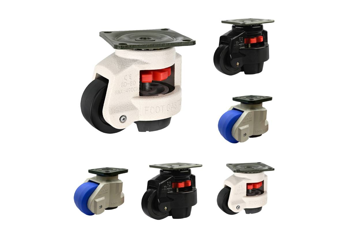 インクジェット プリンター、複合機、産業用印刷機器に適したレベリング キャスターの選び方