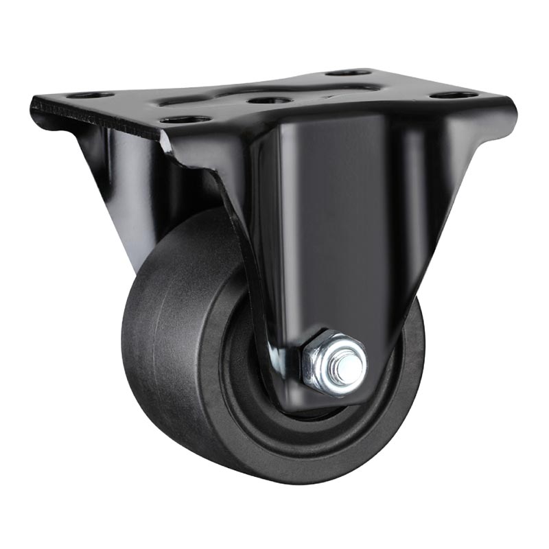 Low Profile Polyamide Casters Hole Spacing 83x60mm